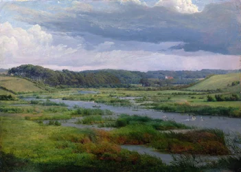 Landschaft bei Ribe, Dänemark